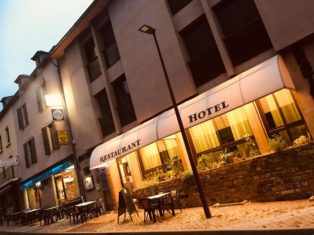 Hotel Restaurant L'Agapanthe Pont-de-Salars Exterior foto